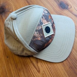 Kids' Tan and Brown Adventure Cap